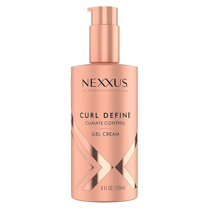 Nexxus Climate Control Gel Cream Curl Define for Cashmere Curls, with StyleProtect Technology 8 oz-VivaGrace Women