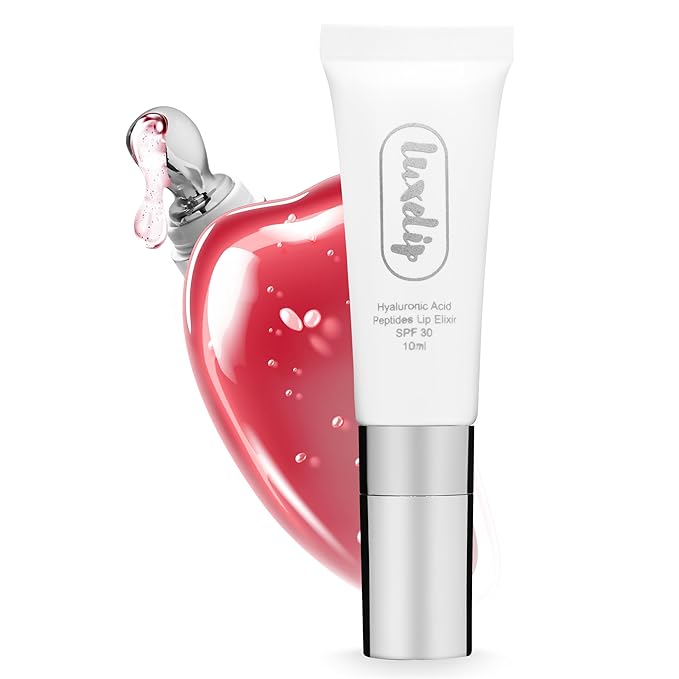 Tinted Lip Balm Elixir for OIder Women, Hydrating Vegan Lip Care with Sheer Color & Moisturizing Glow – Non-Sticky Nourishing, Lip Plumping Treatment for Soft, Smooth Lips (Rosewood 10ml)-VivaGrace Women