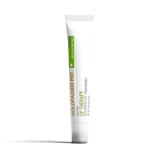 Goldfaden MD Lip Therapy | Restoring Lip Treatment | w/Peptides, Hyaluronic Acid, Fruit Berry Wax, Borage Oil, Rose Hip Oil & Vitamin E | Nourishes, Hydrates & Plumps Appearance 0.14 ﬂ oz / 4 mL-VivaGrace Women