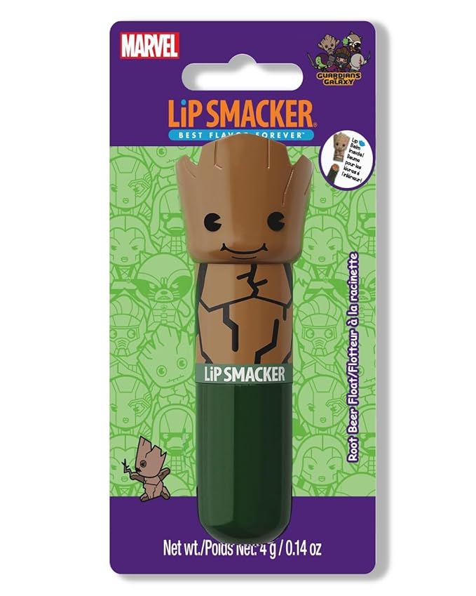 Lip Smacker Marvel, Guardians of the Galaxy, lippy pal, lip balm for kids - Groot-VivaGrace Women