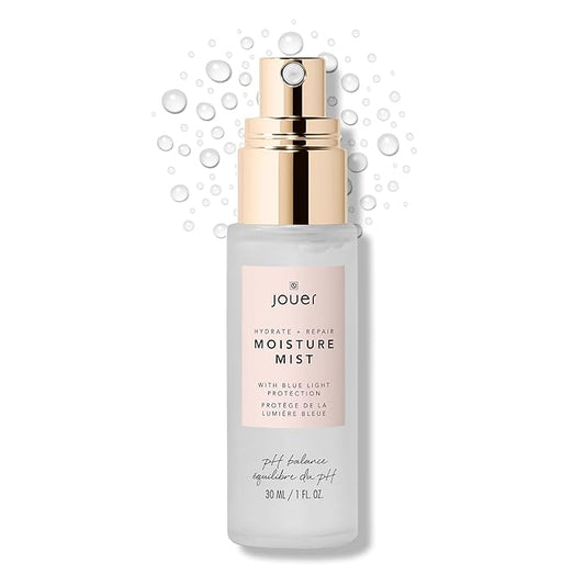 Jouer Hydrate & Repair Moisture Mist with Blue Light Protection, 30ml - Face Spray Mist Hydrating - Makeup Refreshing Mist - Vegan Friendly - Paraben, Gluten, Cruelty & Talc Free-VivaGrace Women