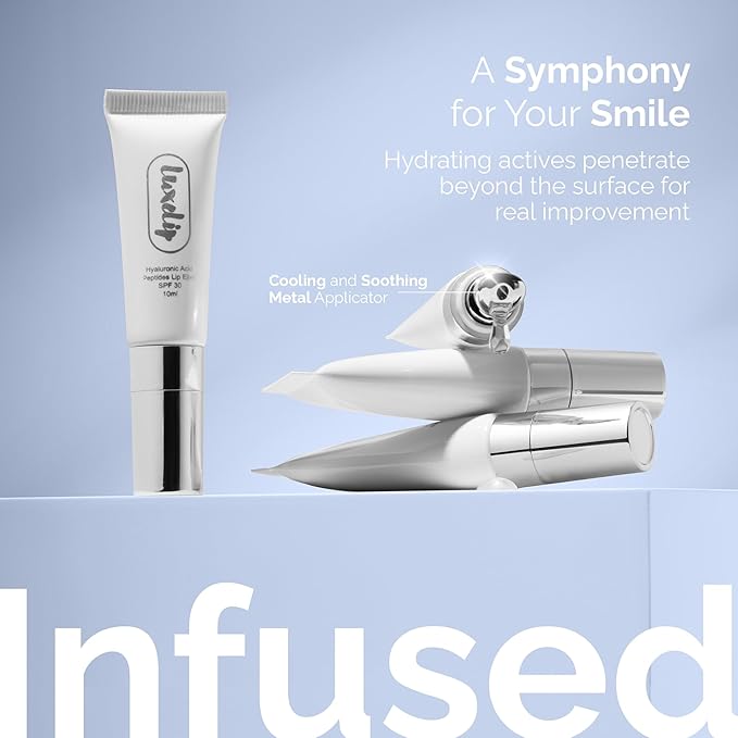 Tinted Lip Balm Elixir for OIder Women, Hydrating Vegan Lip Care with Sheer Color & Moisturizing Glow – Non-Sticky Nourishing Lip Treatment for Soft, Smooth Lips (Naturally Clear 10ml)-VivaGrace Women