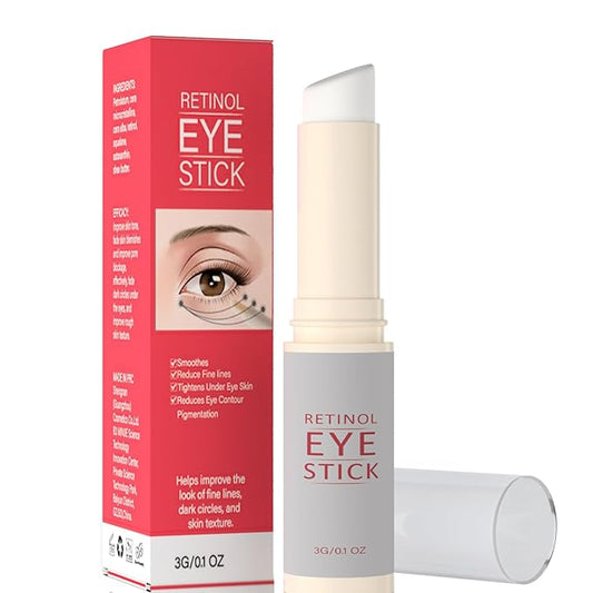 1Pcs Retinol Eye Stick, Retinol Under Eye Cream for Puffiness and Dark Circles, Hydrating Eye Cream Anti Aging for Enhanced Under Eye Nourishment.-VivaGrace Women