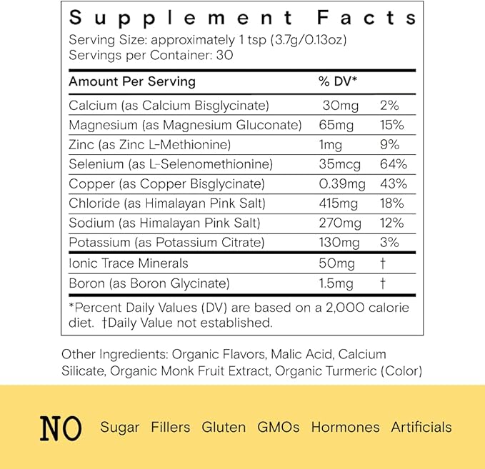 Moon Juice - Mini Dew Electrolytes Powder - Pomelo Grapefruit (30 Servings) - 2in1 Electrolytes & Minerals - Hydration Powder - Magnesium, Calcium, Potassium & Pink Salt - Sugar Free, Vegan, Non GMO-VivaGrace Women