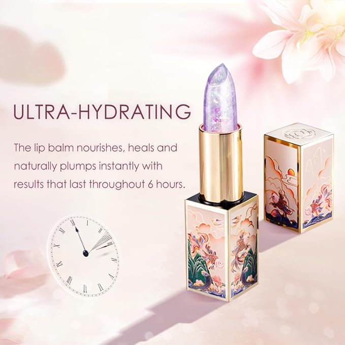 CATKIN Lip Balm Color Tinted Changing Lipstick Ultra Hydrating Lip Moistrurizer Chapstick with Vitamin E Nourishing For Cracked & Dry Lips 0.12 oz C07 Amethyst-VivaGrace Women