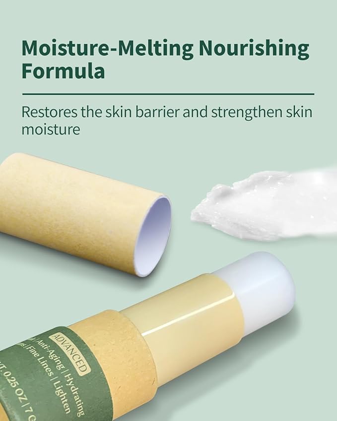 Advanced Snail Repair Eye Stick, Brightening & Tightening Eye Cream for Fine Lines & Dark Circles, Snail Mucin Eye Stick for Sensitive and All Skin Type, 0.25OZ-VivaGrace Women