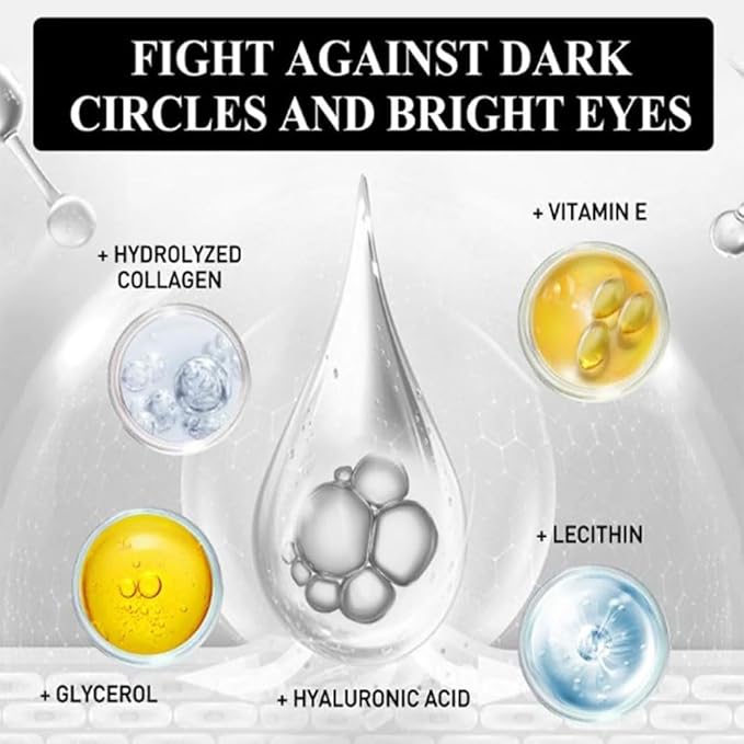 Berbax Instant Firm Eye Tightener, Berbax Eye Bag Cream, Berbax Dark Circle Eye Cream, Berbax Brightening Firming Eye Cream, Berbax Instant Firming Anti-Aging Eye Cream (1.05OZ)-VivaGrace Women