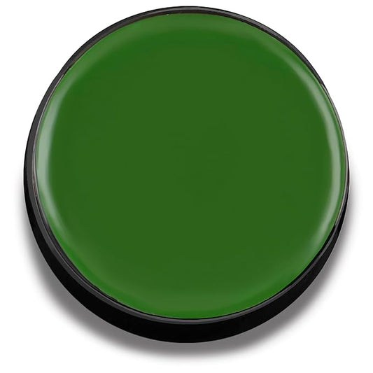 Mehron Makeup Color Cups | Stage, Foundation, Face Paint, Body Paint, Halloween | Face Paint Makeup | Greasepaint .5 oz (14 g) (Green)-VivaGrace Women