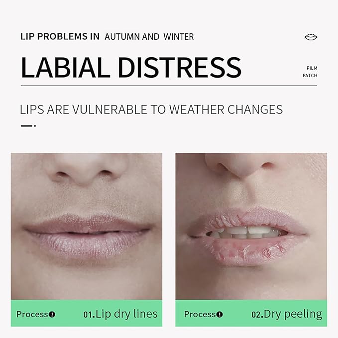 30 PCS Moisturizing Lip Mask .Crystal Lip Care Gel Pads Mask for Moisturizing & Reducing wrinkle, Let Your Lip Smoothing,Exquisite.Remove Dead Skin Moisture Essence-VivaGrace Women