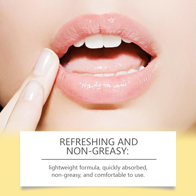 Honey Lip Balm, Propolis Long Lasting Hydrating Lip Butter & Mask, Overnight Nourishing Care, Gentle Exfoliation, Non-sticky Fresh Texture-VivaGrace Women