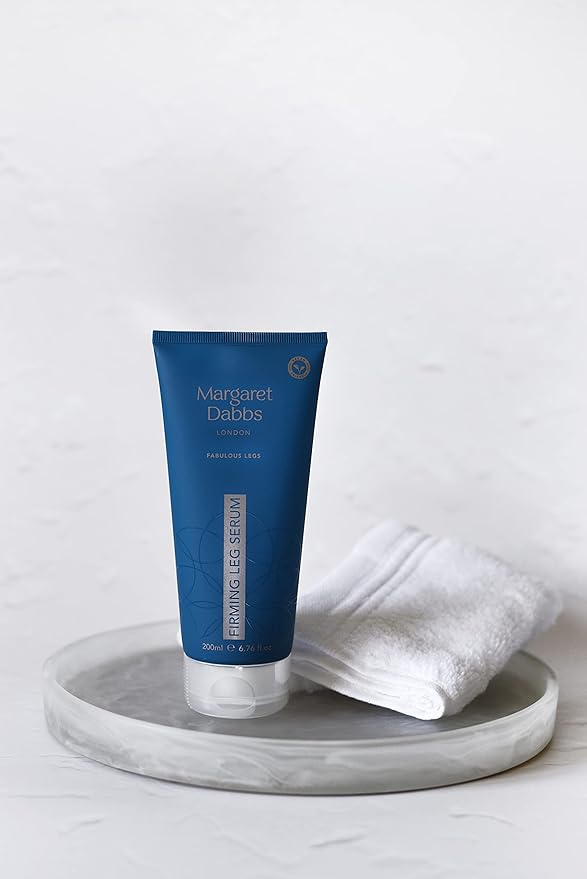 Margaret Dabbs London Firming Leg Serum - Cellulite Cream - Tightens Puffy Legs - Toning and Firming with Support Stocking Effect - 6.76 oz-VivaGrace Women