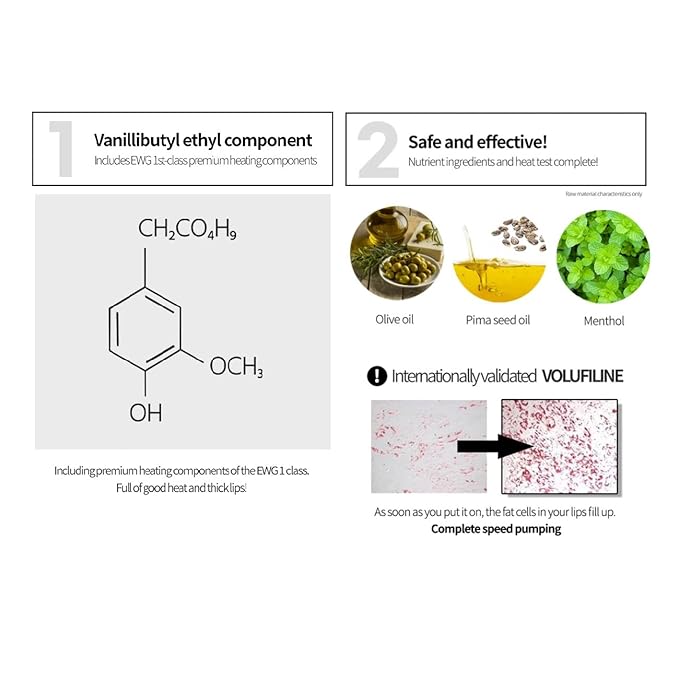 keybo Lip Plumper Dotom Lip Plus 16 Colors, 3 Steps Extreme Plumping Clear Lip Gloss by Essence Lip Care Oil & 16 Color Tints from Korean Makeup (31. Grand Master-Spring Glass)-VivaGrace Women