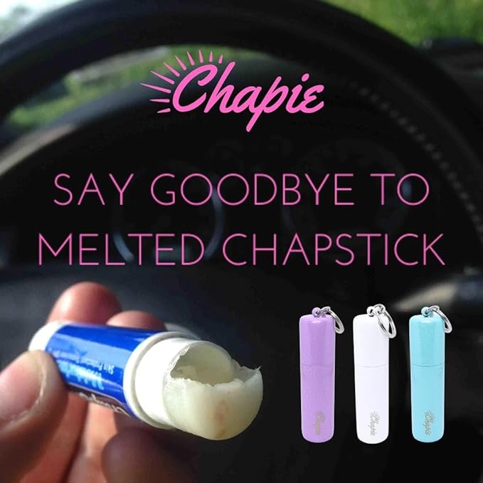 OG | Vacuum Insulated Lip Balm Keychain Holder, Prevents Melting & Messes | 3-Pack (Island)-VivaGrace Women