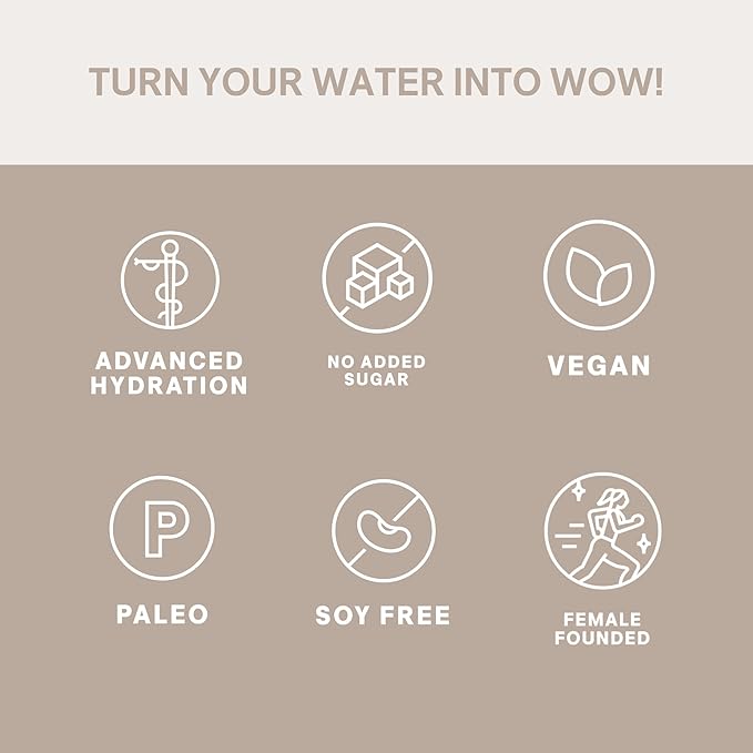 Cure Hydration | Plant-Based Electrolyte Drink Mix | No Added Sugar | Dehydration Relief Powder Made with Coconut Water | Non-GMO | Vegan | 28 Servings Jar - Blood Orange-VivaGrace Women