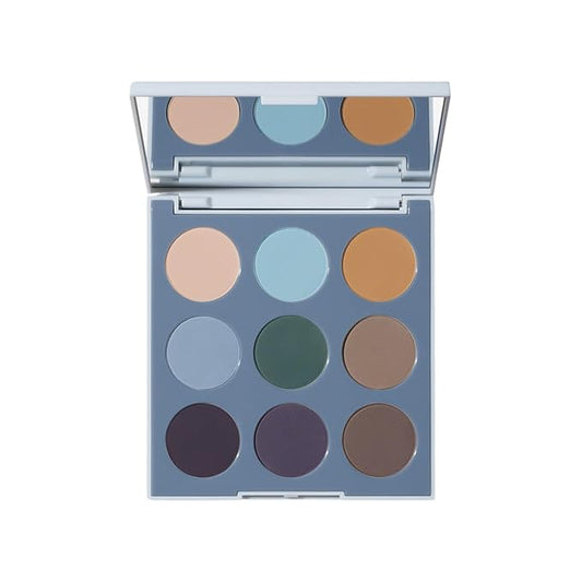 Morphe 9C Matte Essentials Artistry Palette - Cool-Toned Makeup Palette with All-Matte Finishes - Highly Pigmented Eye Makeup with a Blendable & Buildable Formula (0.35 oz)-VivaGrace Women