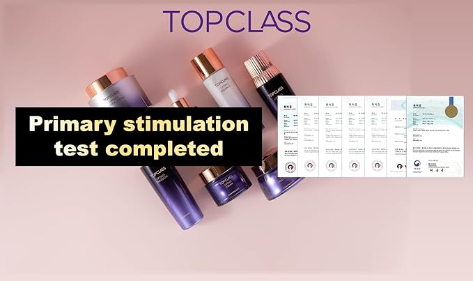 CHARMZONE TOPCLASS Lifting Signature Skincare Set of 4 Includes Toner Emulsion Cream and Control Cream (11.16 oz) , Triple Collagen Firm Skin Valentine Gift for Women-VivaGrace Women