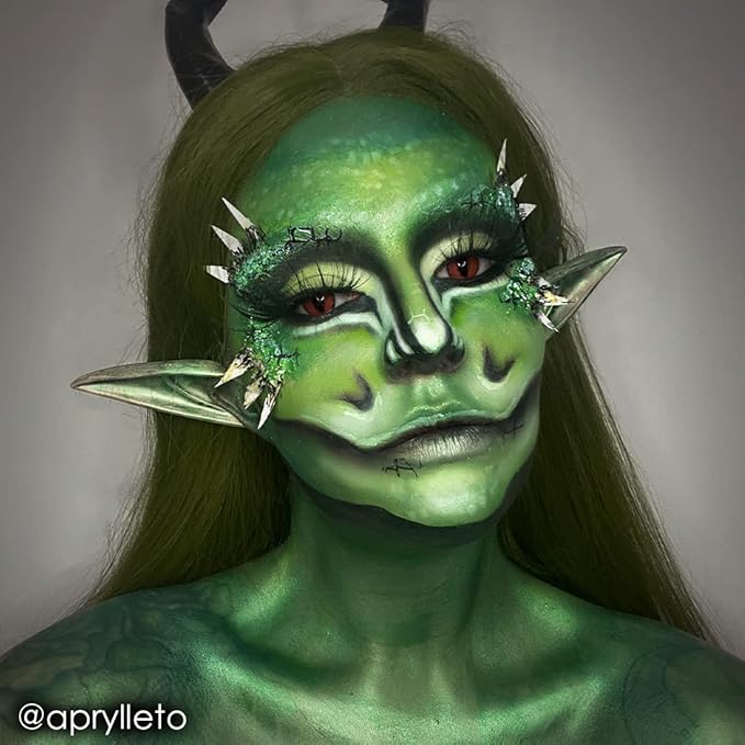 Mehron Makeup Paradise Makeup AQ Refill (.25 oz) (Metallic Green)-VivaGrace Women