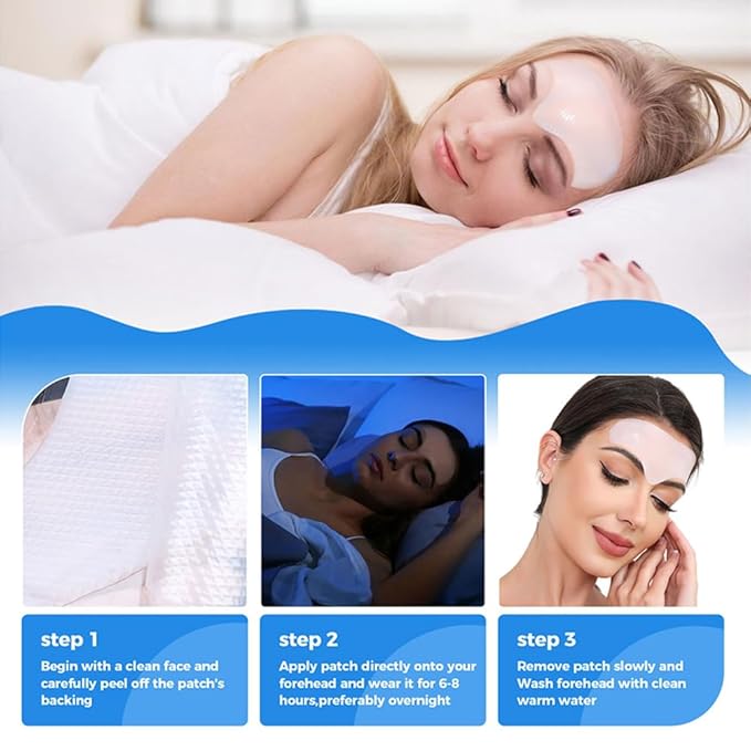 Okela Forehead Wrinkle Patches Overnight 20 pcs with Collagen, Anti Wrinkle Patches, Forehead Wrinkles Beauty Treatment-VivaGrace Women