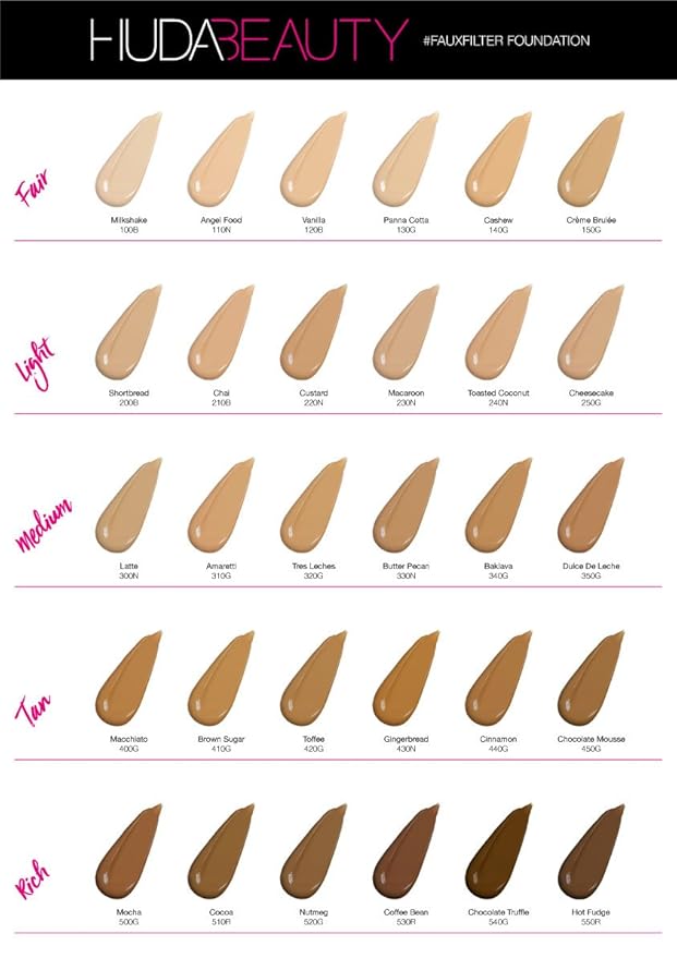 Huda Beauty Faux Filter Foundation in Toffee 420G #FauxFilter-VivaGrace Women