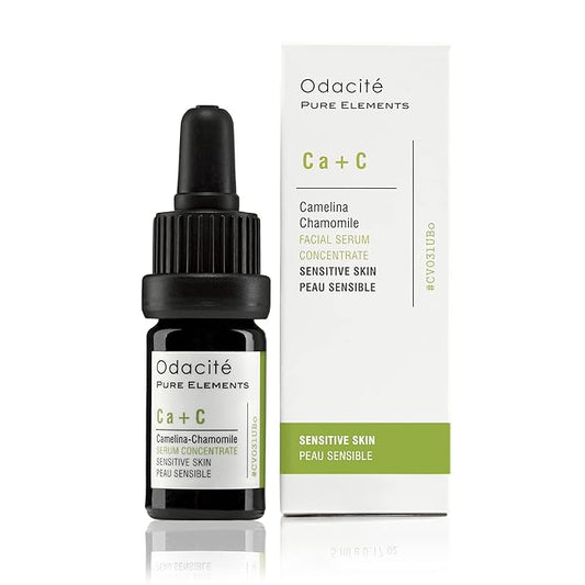 Odacité Anti Aging Serum Concentrate with Camelina + Chamomile, For Sensitive Skin Glow - Lightweight and Hydrating Facial Oil for Redness, Sensitivity & Irritation - 0.17 fl. oz-VivaGrace Women