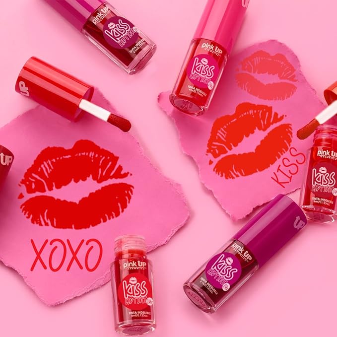 Kiss Lip Tint | Lip Tint Stain | Lip | Long-lasting lip tint | Non-transferable | Intense colours | Natural effect | Lips | Eyes and Cheeks | Non-drying | Color Blossom-VivaGrace Women