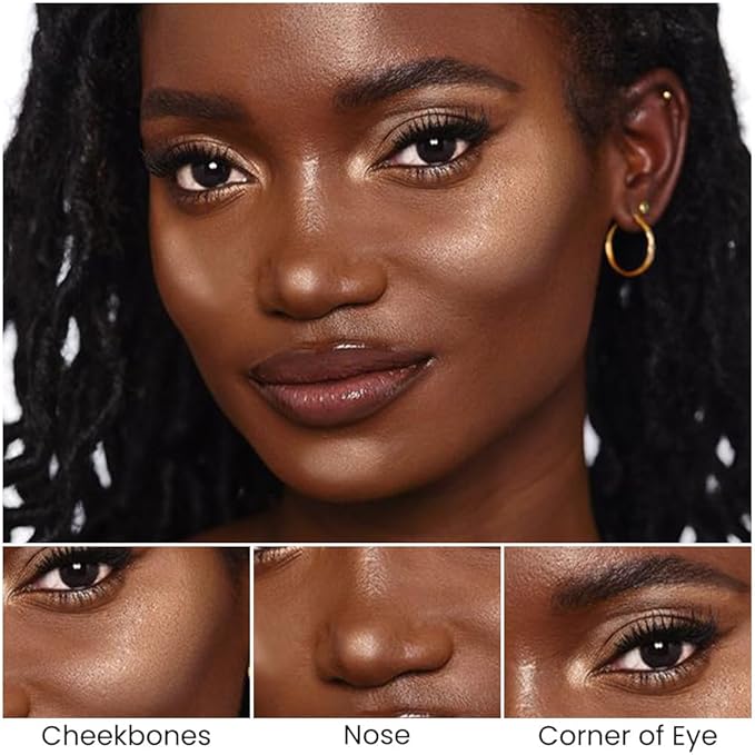 evpct 2in1 Face Shaping & Contouring Stick Cream Contour Concealer Bronzer Stick Makeup Kit for Beginner Face Highlighter Makeup Stick contorno maquillaje de maquillaje profesional,NEW Rich-VivaGrace Women