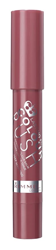 Rimmel Lasting Finish Colour Rush Lip Color Balm, Keep Mauving, 0.095 Fluid Ounce-VivaGrace Women