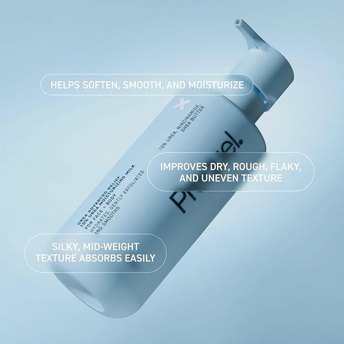 Skin Urea Advanced Relief Moisturizing Milk, 10% Urea Lotion for Face and Body, Unscented, Hydrating Cream for Extremely Dry Skin, Soothing for Sensitive Skin - 6.75 fluid ounce (Pack of 2)-VivaGrace Women