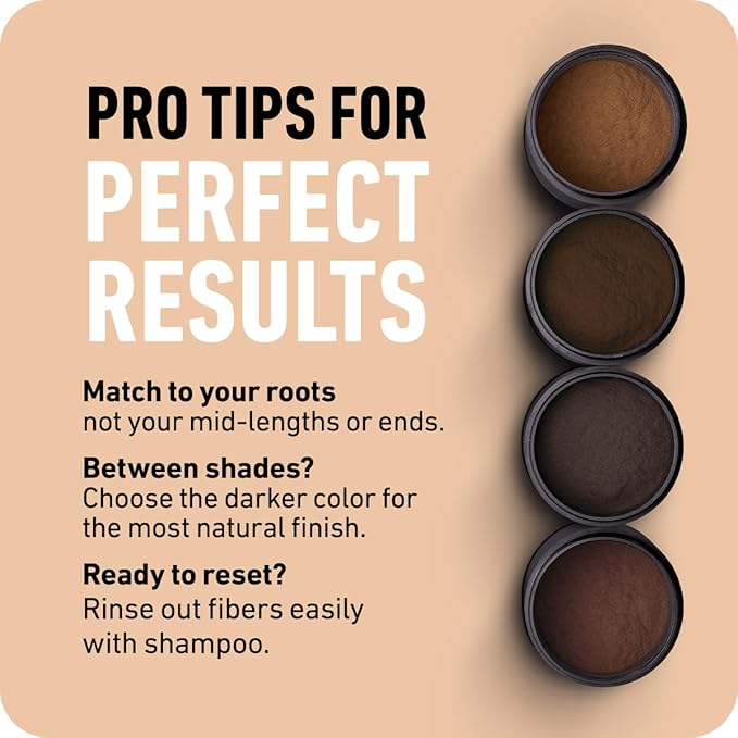 Boldify Hair Fibers Color Sample Kit - Fill In Thinning and Fine Hair for an Instantly Fuller, Thicker Look - 14 Shades for Women & Men - Light + Medium Browns-VivaGrace Women