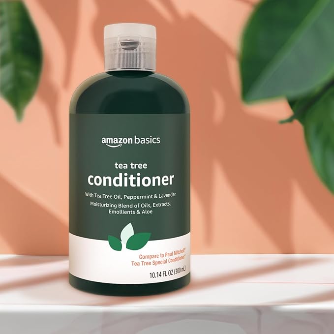 Amazon Basics Tea Tree Conditioner, 10.14 Fl Oz, Pack of 1-VivaGrace Women