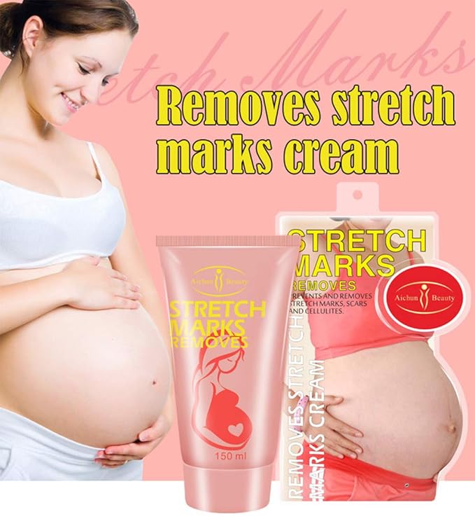 AICHUN BEAUTY Pregnancy Cream Streach Mark Remover Scars Repair Cellulites Lotion Cream 150ml-VivaGrace Women