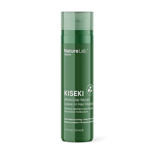NatureLab.TOKYO Kiseki Molecular Repair Leave-In Hair Masque – Deep Conditioning Treatment to Restore, Strengthen & Bond Damaged Hair – Repair Split Ends, Add Shine & Smoothness – 1.7 Fl Oz-VivaGrace Women