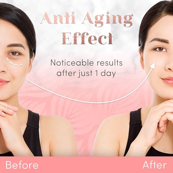 24k Gold Collagen Eye Pads Mask (Gold)-VivaGrace Women