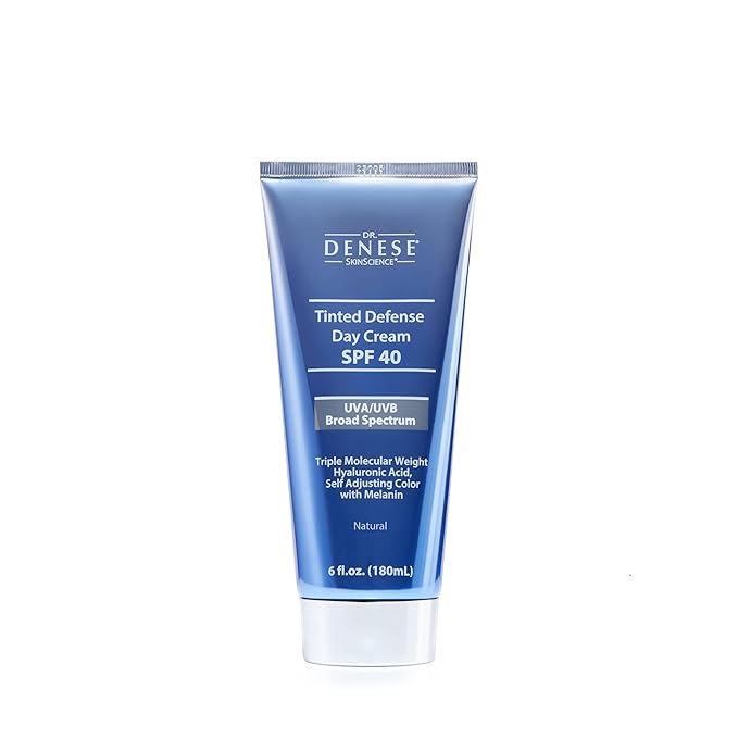 Dr. Denese SPF 40 Defense Day Cream, Anti-Aging BB (Beauty Balm) cream, CC (Color Correcting) cream (Natual, 6 oz)-VivaGrace Women