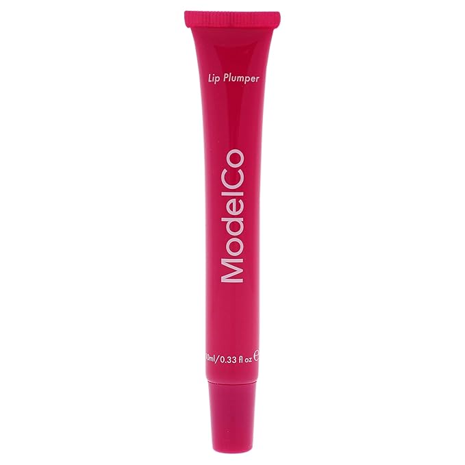 Modelco Lip Plumper - Enhancing Formula For Full Lips - Moisturizing Treatment For Plumping And Shine - Extreme Hydrating Therapy For Dry, Chapped Skin - Nourishing Gloss Creates Filler Look - 0.34 Oz-VivaGrace Women