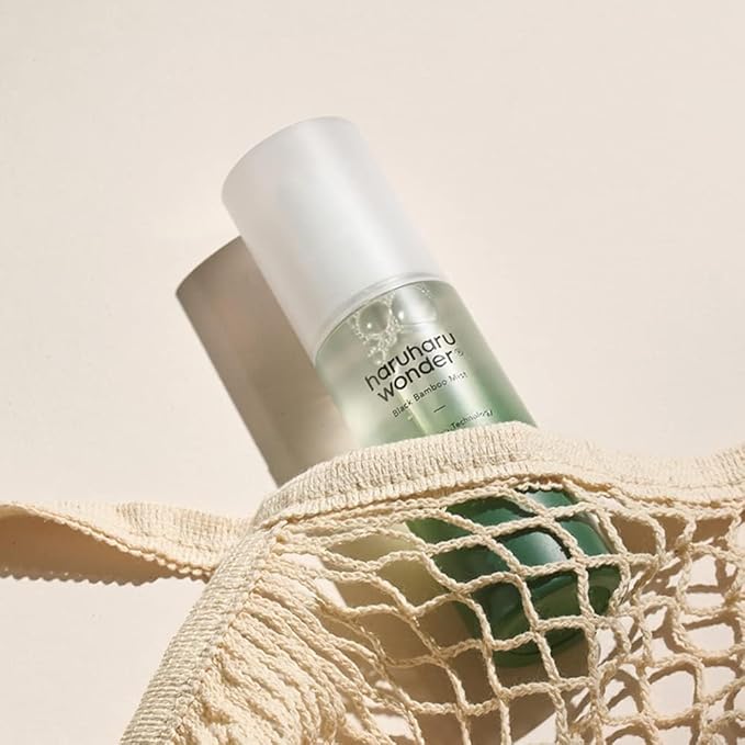 haruharu Wonder Black Bamboo Mist, 2.7 fl.oz. Hydrating and Firming Skin, Black Rice, Panax Ginseng for Clean and Smooth Skin Surface, Korean Skincare, Vegan, Cruelty Free-VivaGrace Women