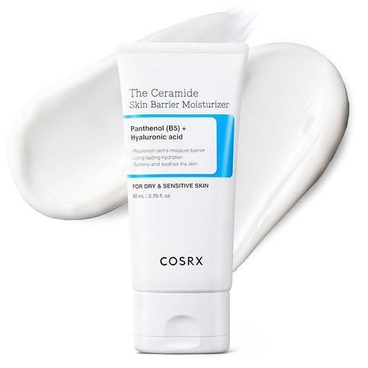 COSRX Ceramide Skin Barrier Moisturizer for Face with 7 Ceramides, Hyaluronic Acid & Panthenol for All Skin Types, 2.7 fl.oz, Korean Skin Care-VivaGrace Women
