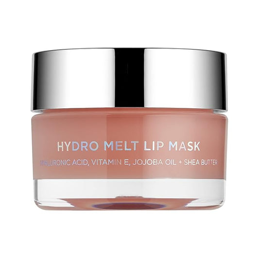 Sigma Beauty Hydro Melt Lip Mask - Hush - Lip Sleep Mask or Day Mask - Plumps, Hydrates and Adds Shine - Leave On Lip Mask with Hyaluronic Acid, Vitamin E, Jojoba oil, and Shea Butter-VivaGrace Women