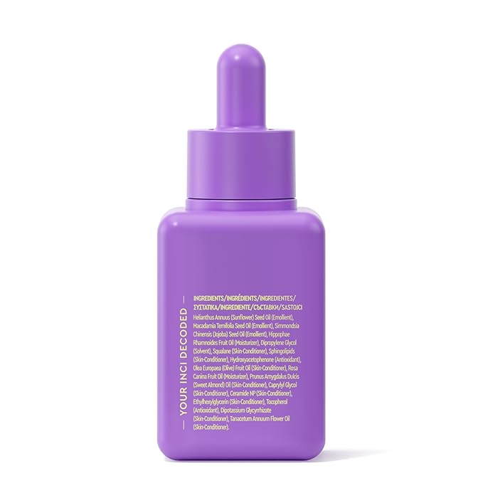 BYOMA Hydrating Recovery Oil - Luxury Face Oil with Squalane, Jojoba Oil & Seabuckthorn Oil - Instant Radiant and Glowy Skin - Barrier Repair Facial Oil - 1.01 fl. oz-VivaGrace Women