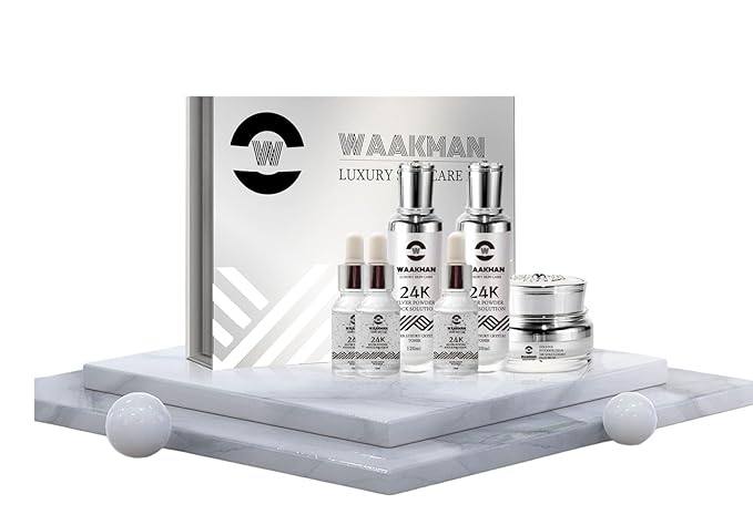 Luxury Skin Care Silver Solution, Facial Cream, Moisturizer, Toner and Serum-VivaGrace Women
