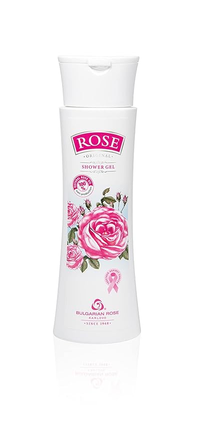 Bulgarian Rose 5 Piece Gift Set with Bulgarian Natural Rose Soap, Rose Body Wash, Rose Hand Cream, Rose Day Face Cream, Rose Micellar Water-VivaGrace Women