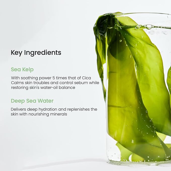 BIODANCE Refreshing Sea kelp Real Deep Mask, Overnight Hydrogel Mask, Calming, Oil & Sebum Control, Blemish Care, Korean Skincare | 1.19oz(34g) x 4ea-VivaGrace Women