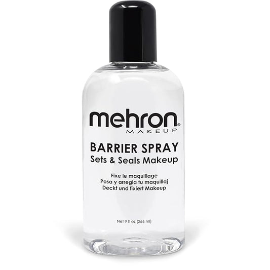 Mehron Makeup Barrier Spray | Setting Spray for Makeup | Makeup Setting Spray for Face 9 fl oz (266 ml)-VivaGrace Women
