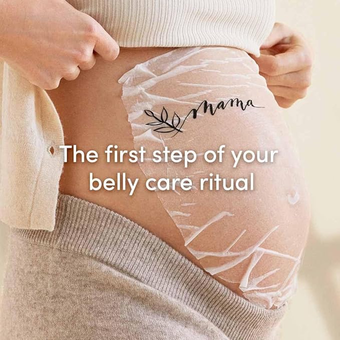 Evereden Soothing Belly Mask for Stretch Marks - 2nd/3rd Trimester Size | 1 count | Belly Mask for Pregnancy | Clean Pregnancy Skincare | Non-toxic and Fragrance Free-VivaGrace Women