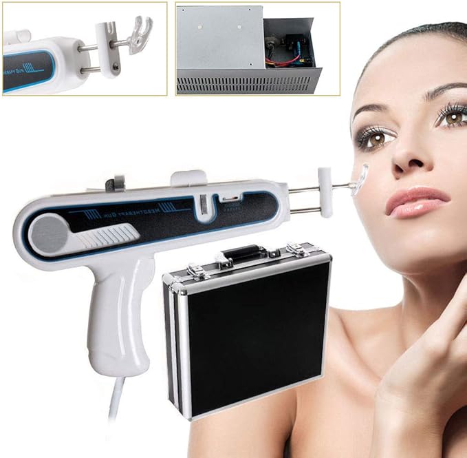 Professional Skin Rejuvenation Meso Beauty Machine Device for Anti-Wrinkle Pregnancy bio Whitening Skin Sensitivity Body Slimming Freckle Dispelling 110-240V-VivaGrace Women