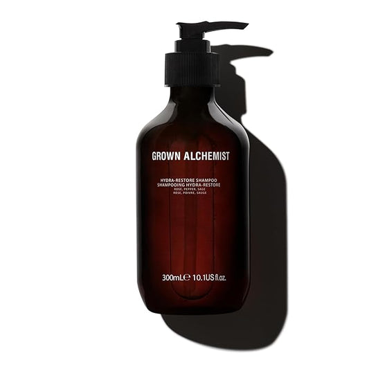 Grown Alchemist Hydra-Restore Rose Black Pepper & Sage Gentle+Moisturizing Daily Shampoo, 300mL-VivaGrace Women