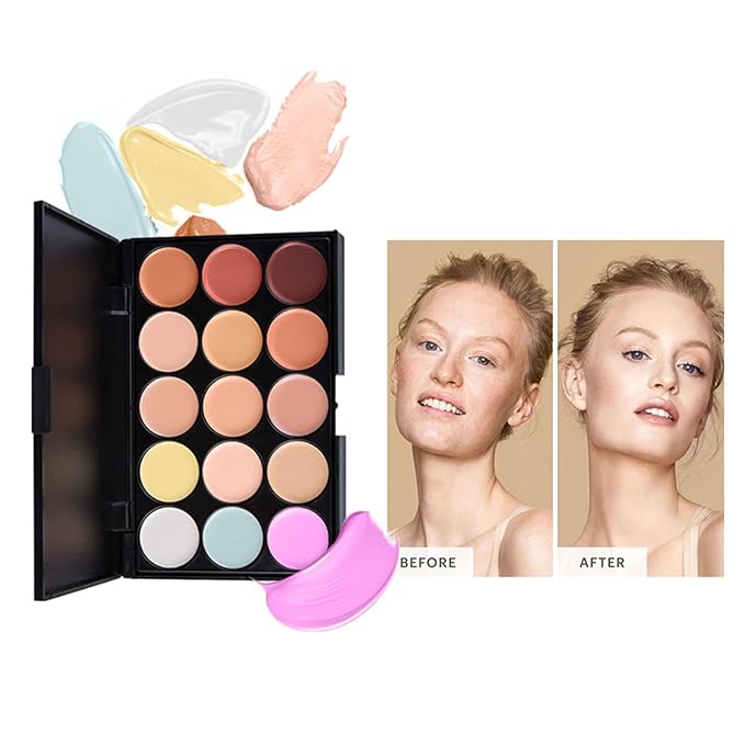 All-in-one Holiday Makeup Gift Set | Full Makeup Kit for Women Essential Starter Bundle Include Eyeshadow Palette Lipstick Blush Cream Concealer Face Powder Eyeliner Mascara Lipgloss Brush-VivaGrace Women