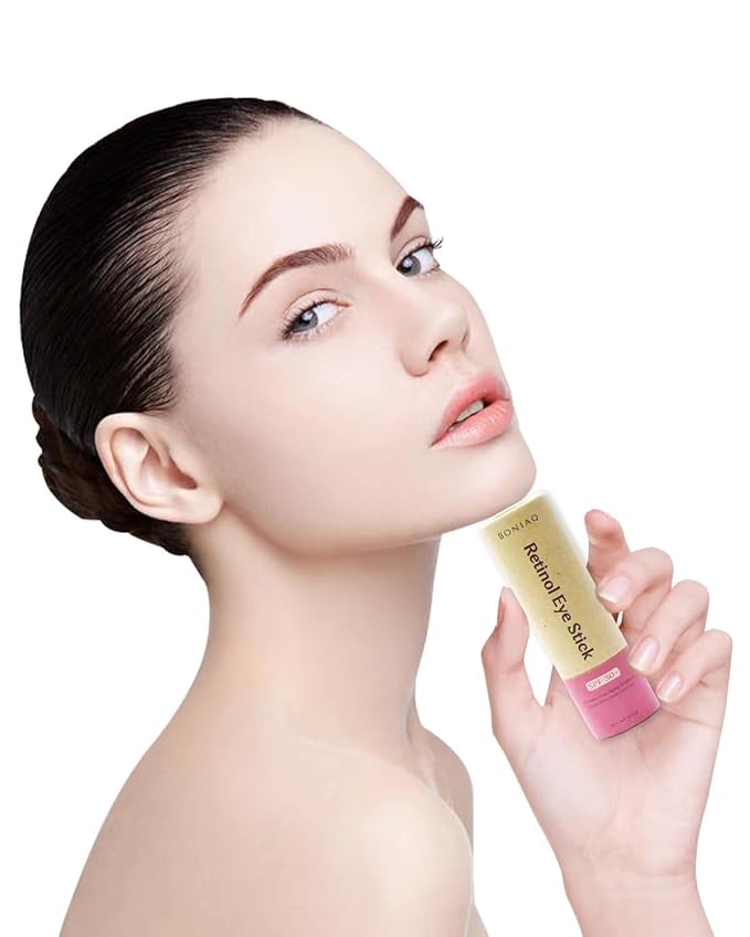 Retinol Eye Stick, Eye Brightener Balm, SPF 30+ Retinol Eye Cream With Hyaluronic Acid, For Dark Circle and Puffiness, Visible Results in 1-2 Weeks, Anti Aging Under Eye Cream for Wrinkles and Bags Reduces Fine Lines, 0.1oz-VivaGrace Women