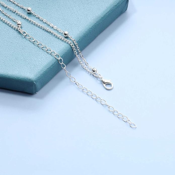 Boho Star Moon Necklace Choker Gold Layered Star Choker Necklace Crescent Moon Necklace Celestial Necklace Chain Festival Jewelry for Women and Girls-VivaGrace Women