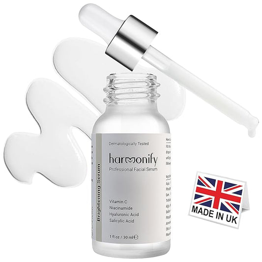 Niacinamide with Salicylic Acid Serum for Face, Hydrating Dark Spot Facial Serum & Plumb Skin, Daily Skincare Essential, 1 fl. oz, Made in Europe-VivaGrace Women